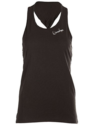 WINSHAPE Damen Mct001 Dance Style, Fitness Freizeit Sport Yoga Workout Tanktop, Schwarz, EU im Sale